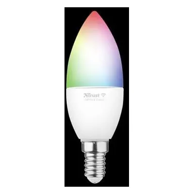 Trust Smart WiFi LED RGB&white ambience Candle E14 barevná