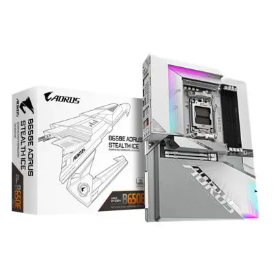 Gigabyte AORUS B650E STEALTH ICE, AMD B650E, AM5, 4xDDR5, ATX, B650E A STEALTH ICE