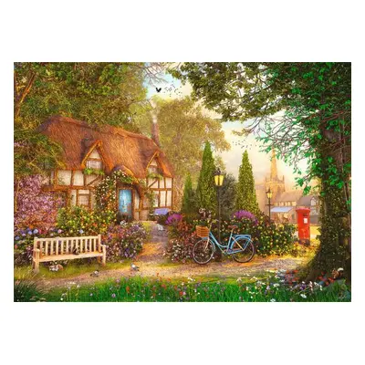 TREFL Puzzle Premium Plus Tea Time: Venkovské stavení 1000 dílků