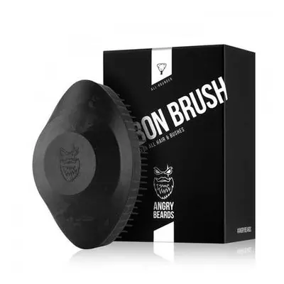 Angry Beards Carbon Brush All-Rounder 1 ks kartáč na vousy i vlasy pro muže