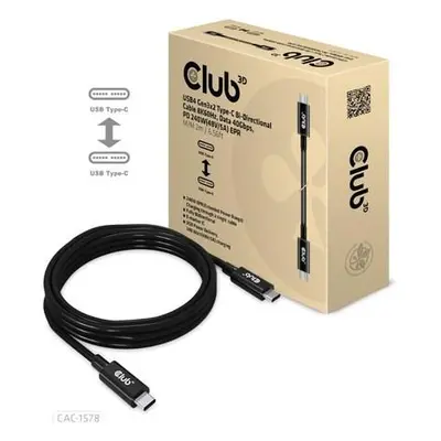 Club3D CAC-1578 USB4.0, USB-C -> USB-C, 40Gbps, PD240W, 2m