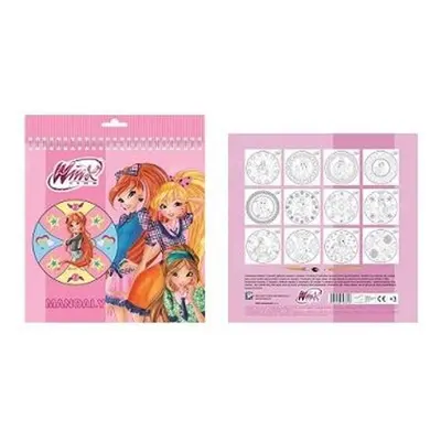 Winx Club fashion Mandaly - omalovánky