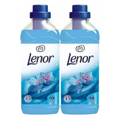 Lenor Aviváž Spring Duopack 2x 45 PD, 2x 1230 ml