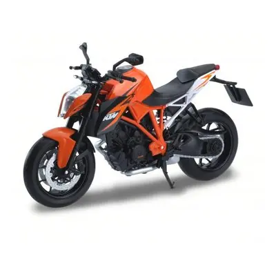 Welly Motocykl KTM 1290 Super Duke R 1:10 oranžový