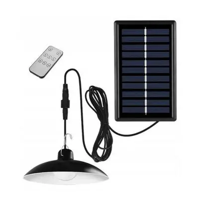 BASS Solární LED lampa/lustr s dálkovým ovládáním