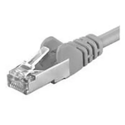 Premiumcord Patch kabel FTP, CAT6, AWG26, 3m,šedá