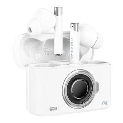 ONIKUMA T18 Bluetooth In-Ear Earphones White