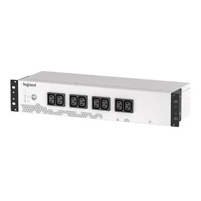 LEGRAND UPS Keor PDU 800VA/480W IEC, Off-Line, Rack 2U, výstup 8x IEC C13, USB, 310331