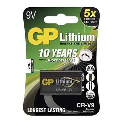 GP Lithium 9V 1ks 1022000911