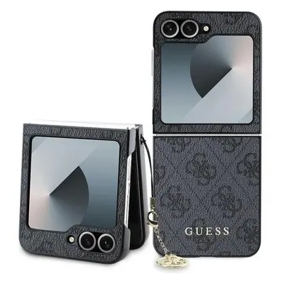 Guess 4G Charm Hard Case Galaxy Z Flip6, Grey