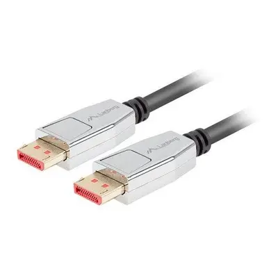 LANBERG Displayport M/M kabel 20 PIN V1.4 1M 8K 60HZ černý