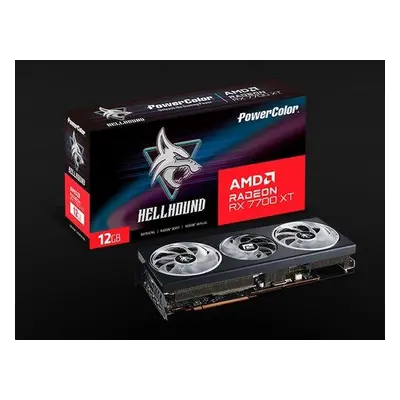 PowerColor TUL AMD RX 7700 XT 12G-L/OC, 1 HDMI, 3 DP , CCRX7700XT12GLOC