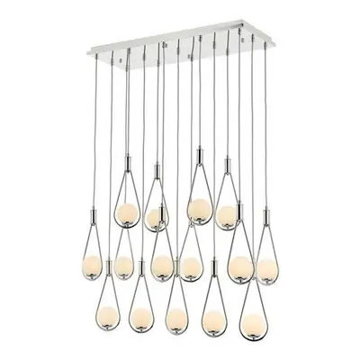 Opviq Chandelier Av-4316-K30X85 Chrome