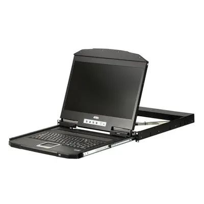 1U Ultra Short Depth Single Rail WideScreen LCD Console (USB / VGA), CL3100NX-ATA-AG