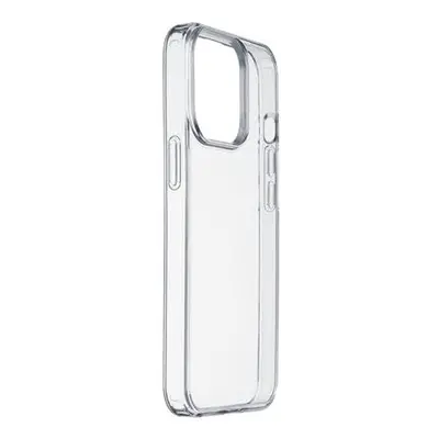 Zadní kryt s ochranným rámečkem Cellularline Clear Duo pro iPhone 14 PRO, transparentní