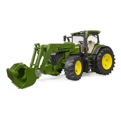 Bruder Traktor John Deere 7R 350 s čelním nakladačem