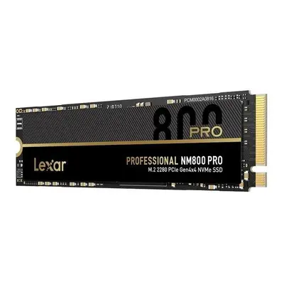 Lexar SSD NM800PRO PCle Gen4 M.2 NVMe - 2TB (čtení/zápis: 7500/6300MB/s), LNM800P002T-RNNNG