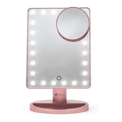 RIO 24 LED TOUCH DIMMABLE COSMETIC MIRROR - Rose gold