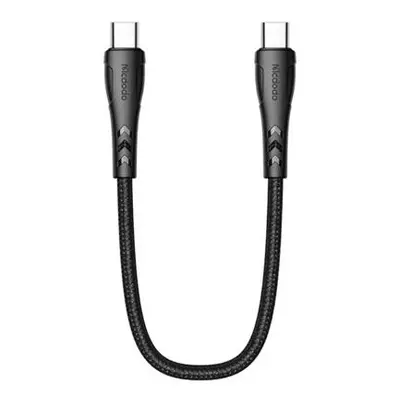 Kabel USB-C na USB-C Mcdodo CA-7640, PD 60W, 0,2 m (černý)