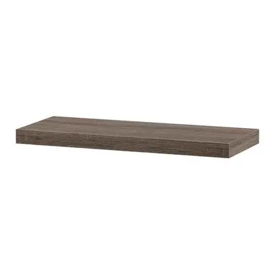 Autronic P-001 SON2 Polička nástěnná 60 cm, MDF, 3D dekor dub sonoma dark, baleno v ochranné fól