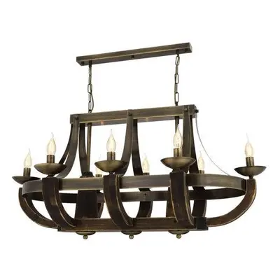 Opviq Chandelier Av-1644-8E-Ym Vintage