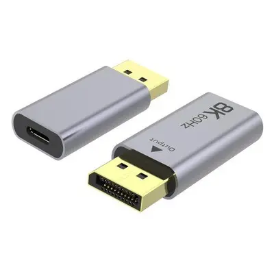 PremiumCord adaptér USB-C na DisplayPort DP1.4 8K@60Hz a 4k@120Hz, ku31dp11