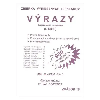 Výrazy I. diel