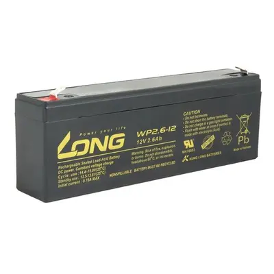 LONG 12V 2,6Ah F1 (WP2.6-12) PBLO-12V002,6-F1A