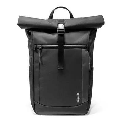 Rolltop backpack Tomtoc Navigator-T61, 20l (black), T61M1D1