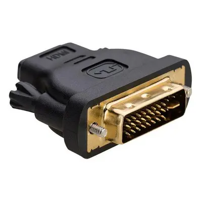 Akyga adaptér DVI-M 24+5/HDMI-F/Duplex/cerná