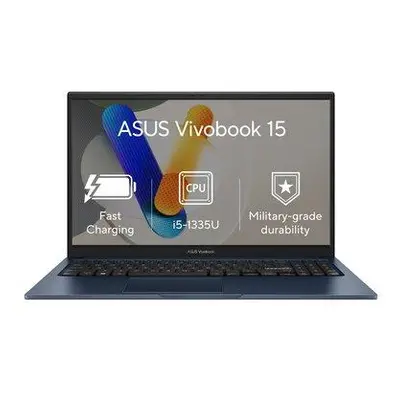 ASUS Vivobook 15 - i5-1335U/16GB/512GB SSD/15,6"/FHD/TN/2y PUR/Win 11 Home/modrá, X1504VA-NJ909W