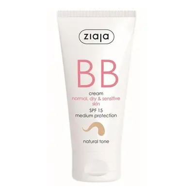 Ziaja BB krém normální suchá a citlivá pleť SPF15 02 Natural 50 ml