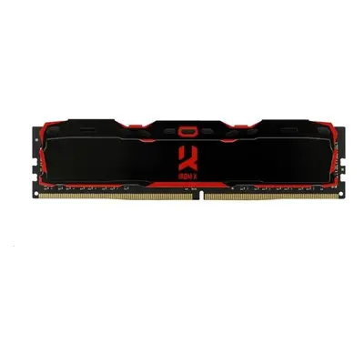 DIMM DDR4 16GB 3200MHz CL16, GOODRAM IRDM X BLACK, IR-X3200D464L16A/16G