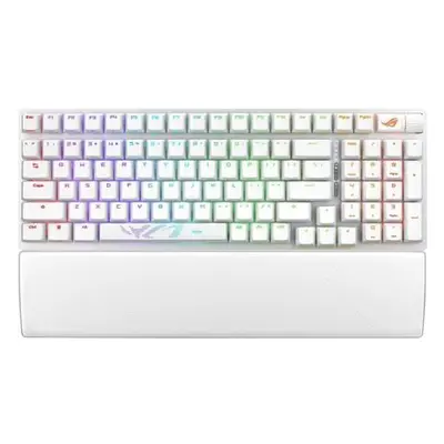 ASUS klávesnice ROG STRIX SCOPE II 96 WL WHITE/NXSW/US/PBT, 90MP037A-BKUA30