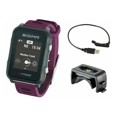 Sigma Pulsmetr iD.FREE Plum 24110