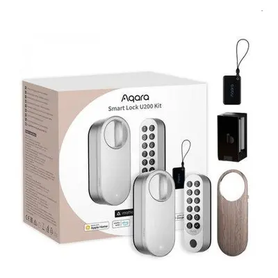 AQARA Smart Lock U200 Kit (EL-D02DS), Stříbrný - Smart Zámek