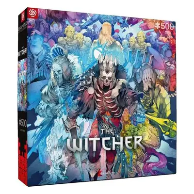 GOOD LOOT Puzzle The Witcher: Frakce monster 500 dílků