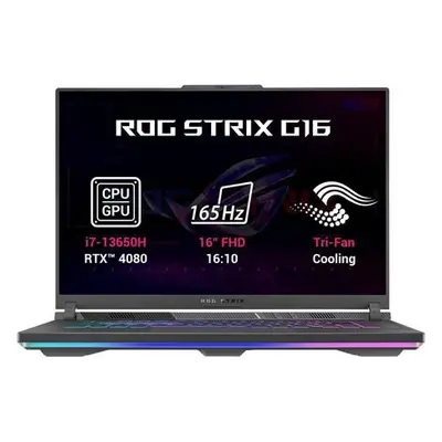 ASUS ROG Strix G16 13th Gen i7-13650HX/16GB/512GB SSD/RTX4080/16" FHD+/IPS/2yr Pick up & Return/