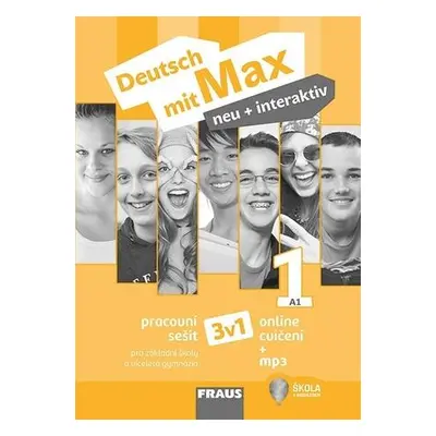 Deutsch mit Max neu + interaktiv 1 Pracovní sešit 3v1