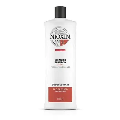 Nioxin Čisticí šampon pro jemné barvené výrazně řídnoucí vlasy System 4 (Shampoo Cleanser System