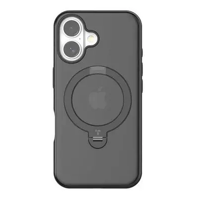 Torras Ostand Spin Case for iPhone 16 (Black)