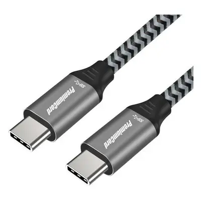 Premiumcord ku31ct2 USB 3.2 Gen 1 USB-C male - USB-C male, bavlněný oplet, 2m