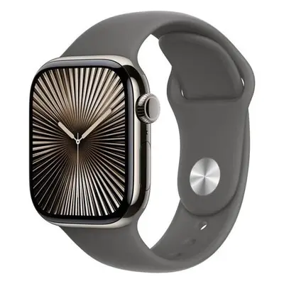 Apple Watch 42/41/40mm skálově šedý sportovní řemínek M/L