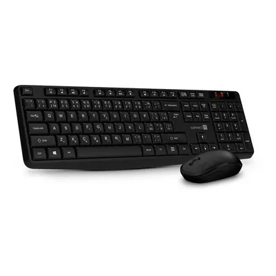 Set klávesnice + myš Connect IT OfficeBase Wireless Combo bezdrátová černá , CKM-4500-CS