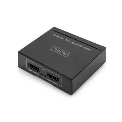 DIGITUS 4K HDMI Splitter, 1x2 4K/30Hz, černá, DS-45340