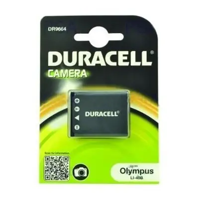 DURACELL Baterie - DR9664 pro Olympus, Nikon NP-45, černá, 630 mAh, 3.7V