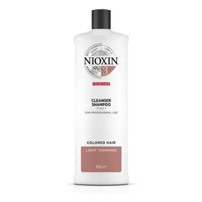 Nioxin Čisticí šampon pro jemné barvené mírně řídnoucí vlasy System 3 (Shampoo Cleanser System 3