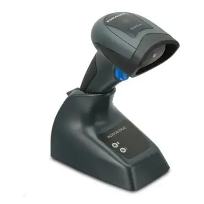 DataLogic bezdrátová čtečka QuickScan QBT2131, 1D snímač + základna, KIT USB, QBT2131-BK-BTK1