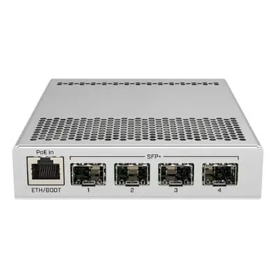 MikroTik Cloud Router Switch CRS305-1G-4S+IN, Dual Boot (SwitchOS, RouterOS), CRS305-1G-4S+IN