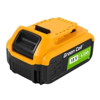 Baterie pro elektrické nářadí Green Cell PTDW18V4, DeWalt XR 18V 4Ah DCB182